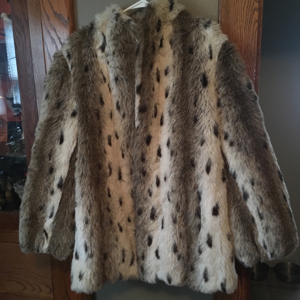 Lined vintage fur coat